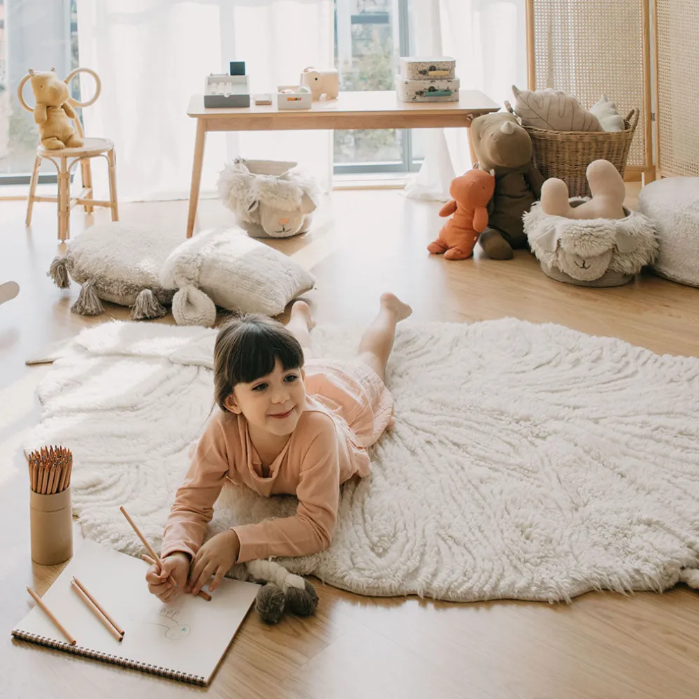 Pink Nose Sheep Woolable Rug
