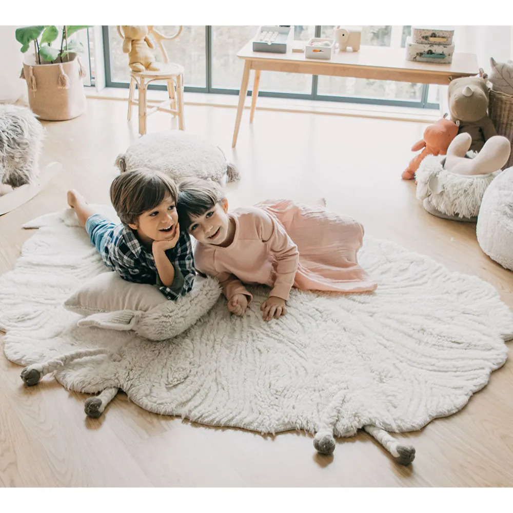 Pink Nose Sheep Woolable Rug