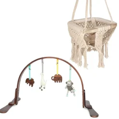 Play Gym + Macrame Swing Bundle