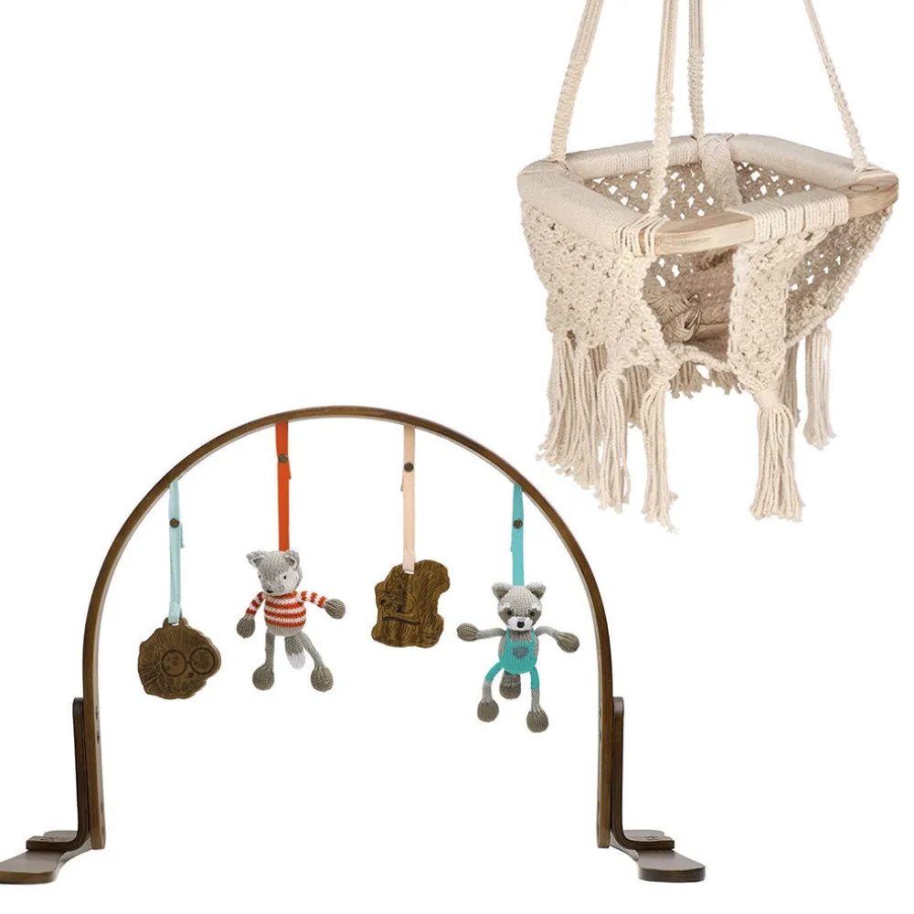 Play Gym + Macrame Swing Bundle