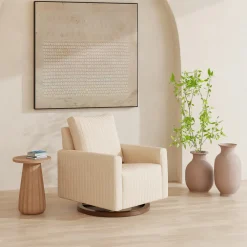 Poe Channeled Swivel Glider