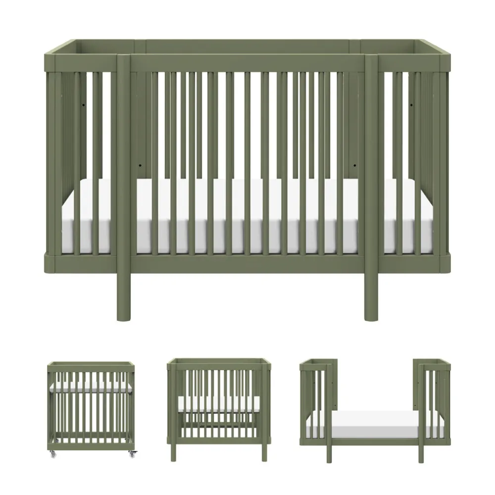 Pogo 8-in-1 Convertible Crib with All-Stages Conversion Kits