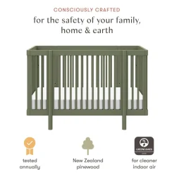 Pogo 8-in-1 Convertible Crib with All-Stages Conversion Kits
