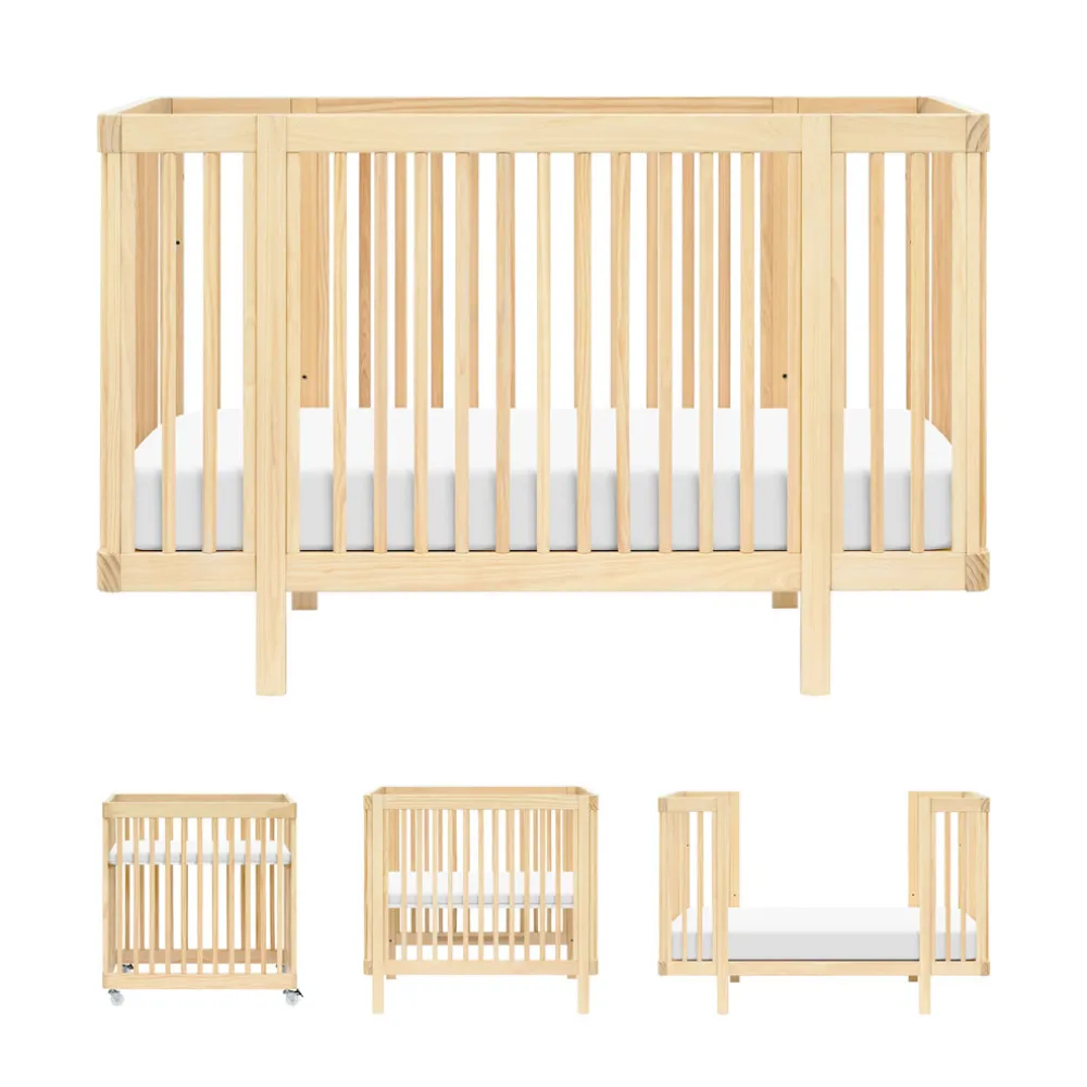 Pogo 8-in-1 Convertible Crib with All-Stages Conversion Kits