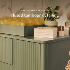Pogo Tambour Extra Wide Assembled Dresser (58