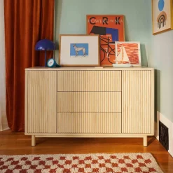 Pogo Tambour Extra Wide Assembled Dresser (58