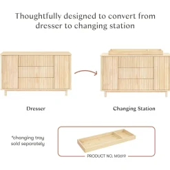 Pogo Tambour Extra Wide Assembled Dresser (58