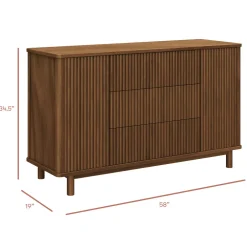 Pogo Tambour Extra Wide Assembled Dresser (58