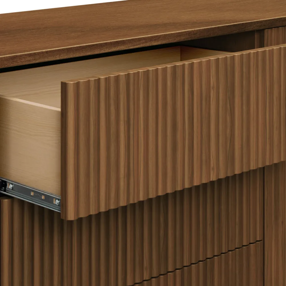 Pogo Tambour Extra Wide Assembled Dresser (58")
