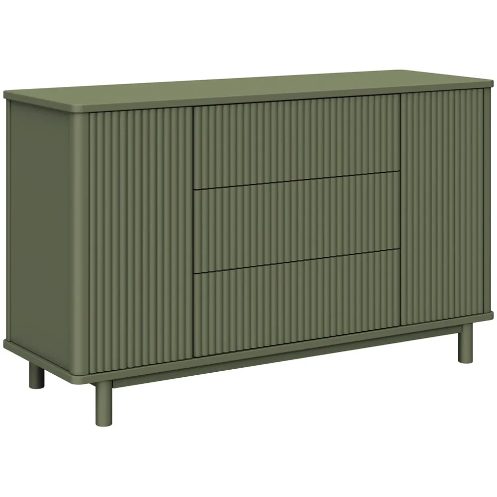 Pogo Tambour Extra Wide Assembled Dresser (58")