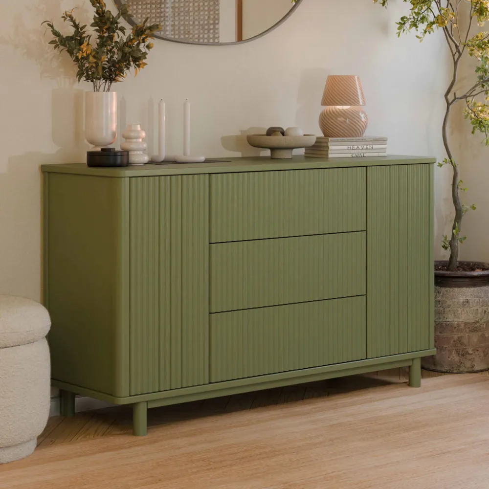 Pogo Tambour Extra Wide Assembled Dresser (58")