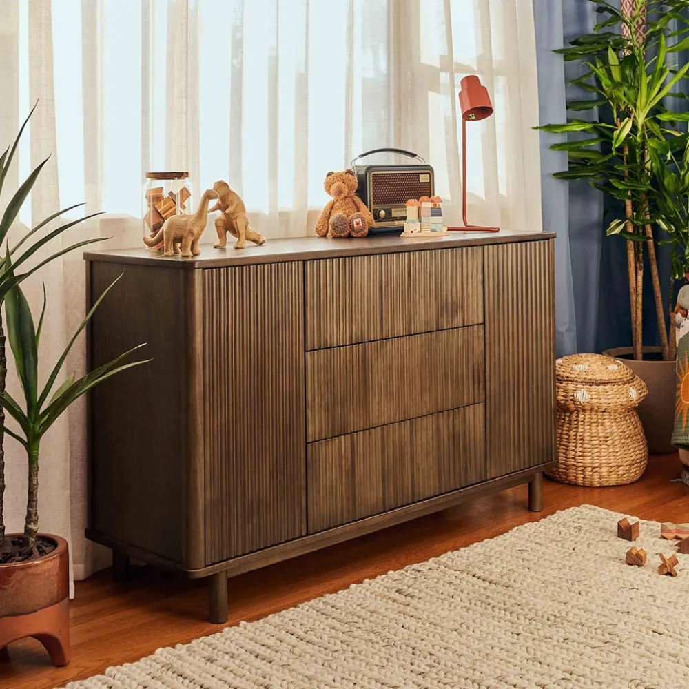 Pogo Tambour Extra Wide Assembled Dresser (58")