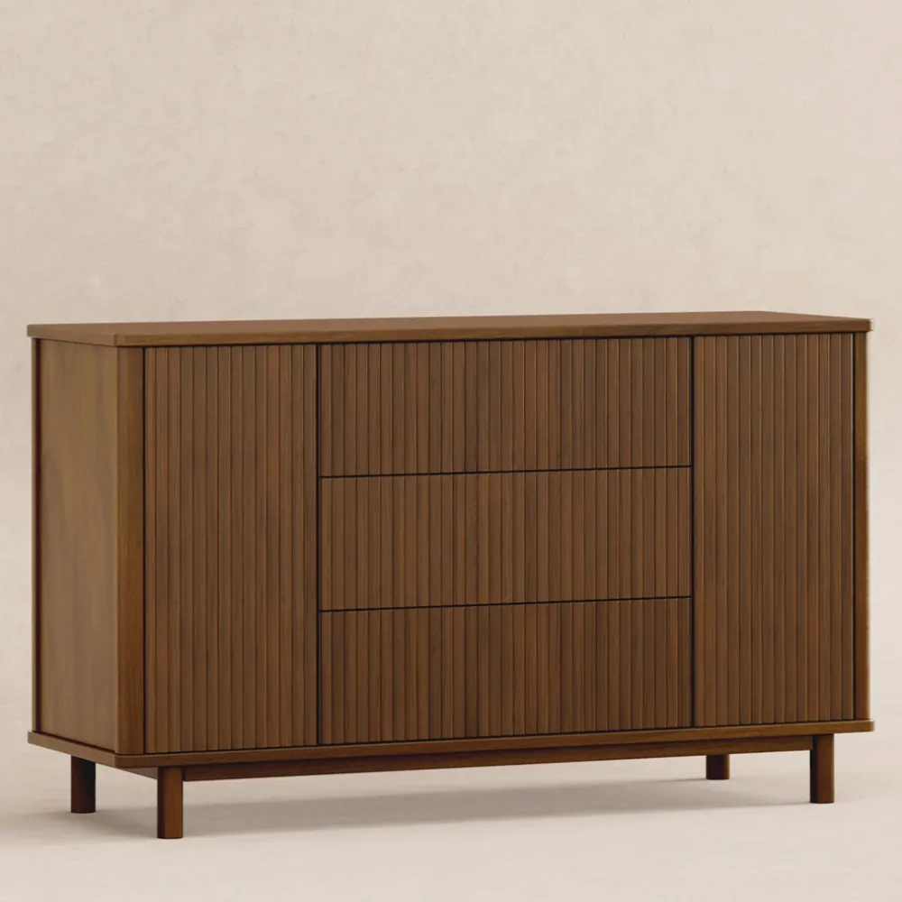 Pogo Tambour Extra Wide Assembled Dresser (58")