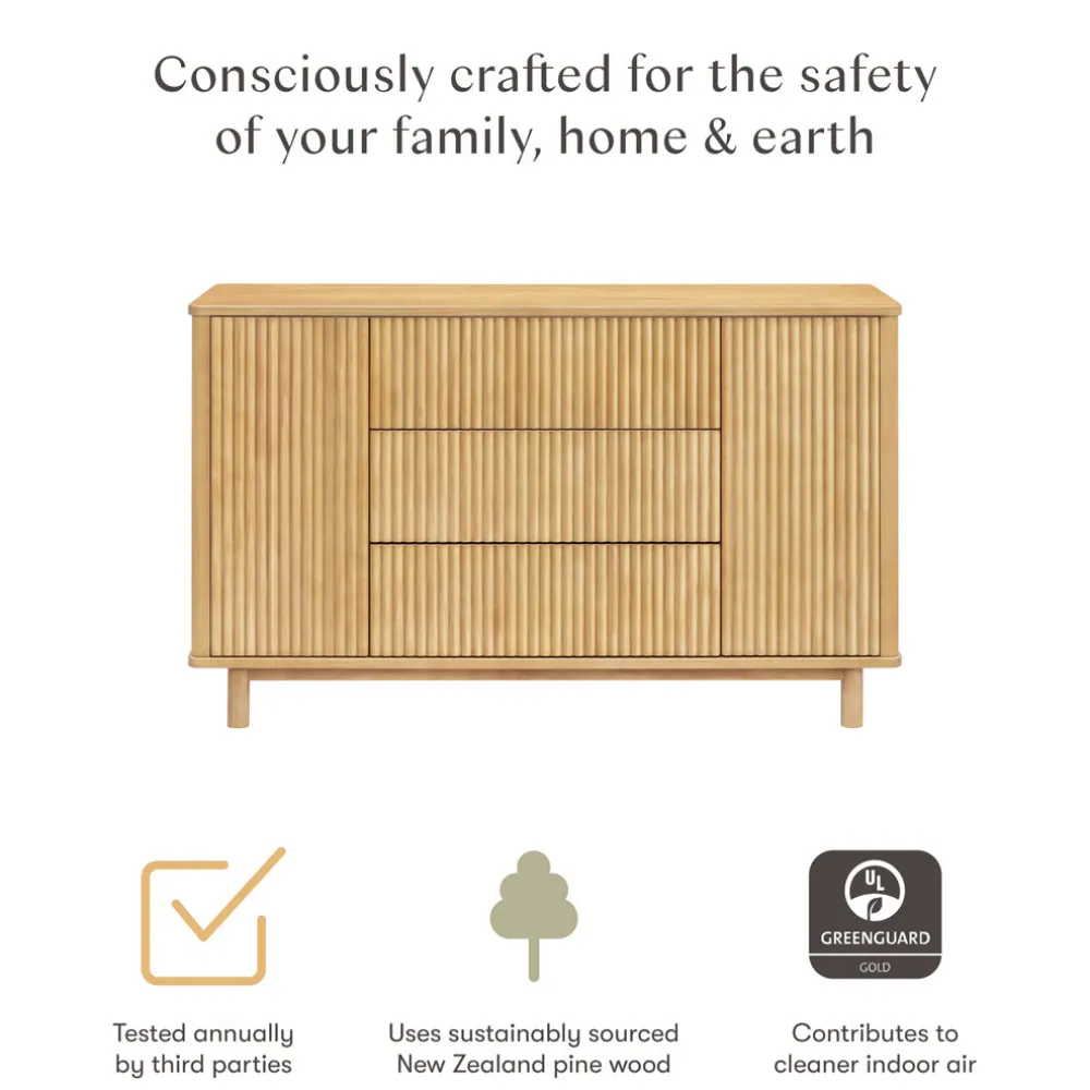 Pogo Tambour Extra Wide Assembled Dresser (58")