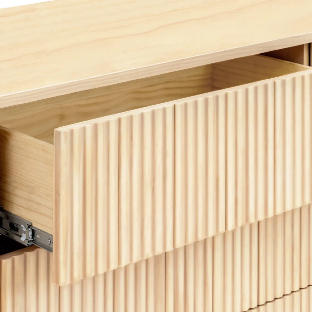 Pogo Tambour Extra Wide Assembled Dresser (58")