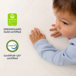 Premium 2-Stage Breathable Crib Mattress