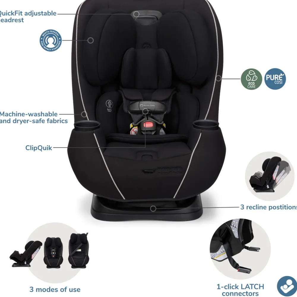 Pria Max All-in-One Convertible Car Seat