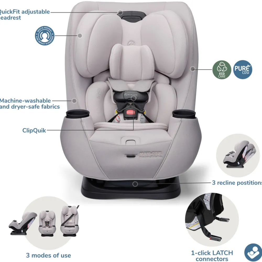 Pria Max All-in-One Convertible Car Seat