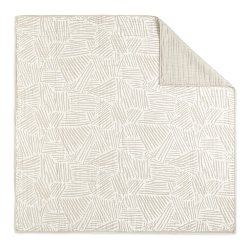 Quilt In 3-Layer GOTS Certified Organic Muslin Cotton