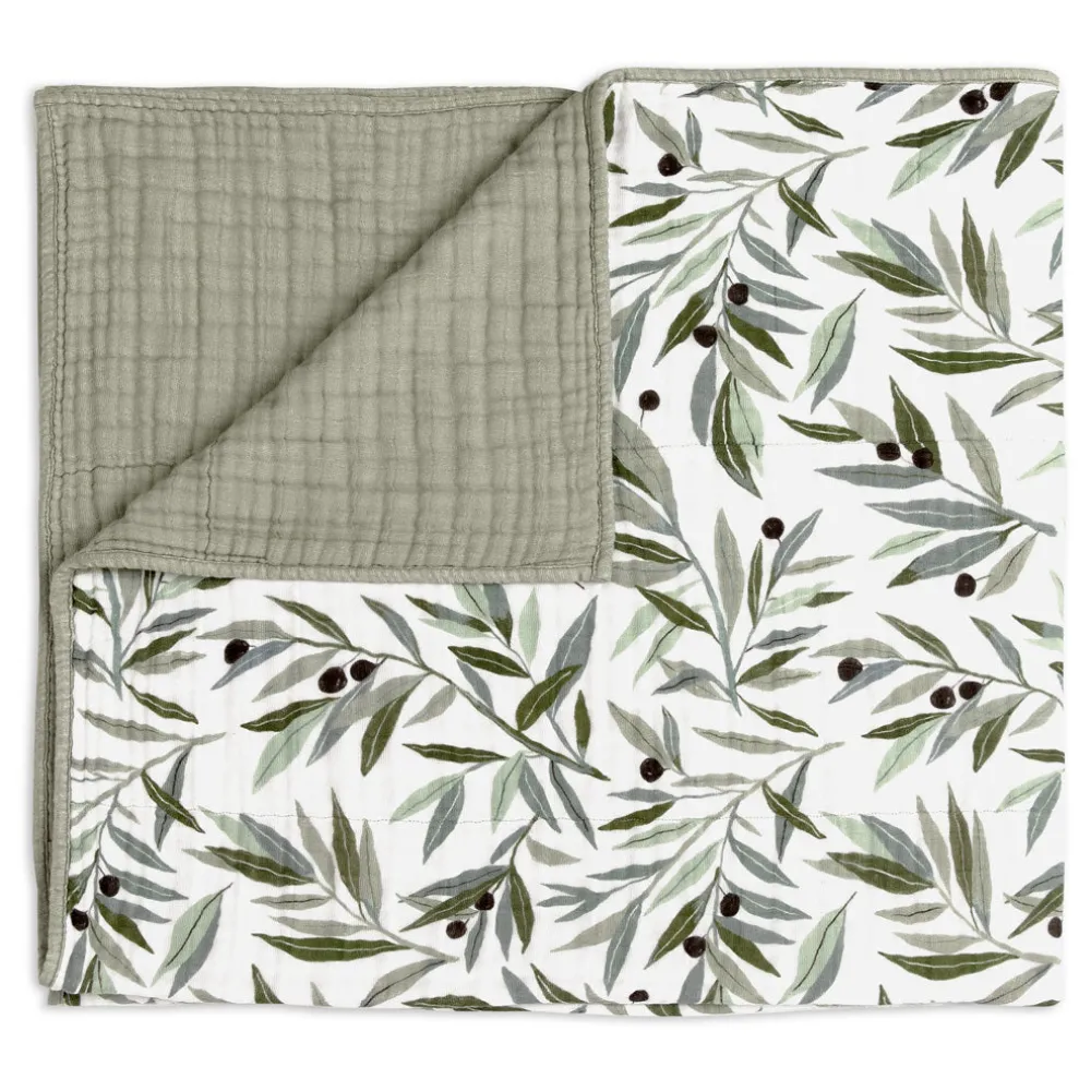 Quilt In 3-Layer GOTS Certified Organic Muslin Cotton