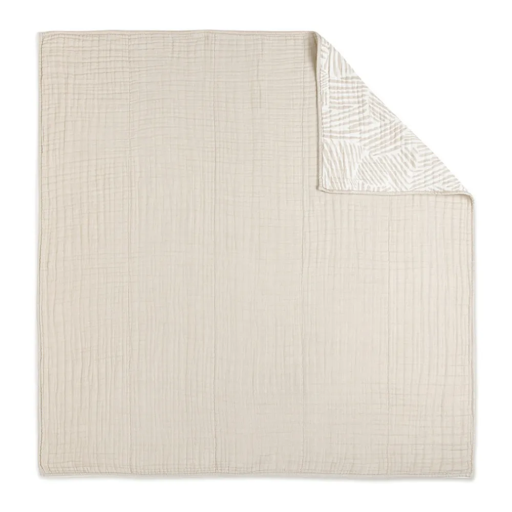 Quilt In 3-Layer GOTS Certified Organic Muslin Cotton