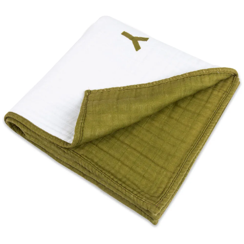 Quilt In 3-Layer GOTS Certified Organic Muslin Cotton
