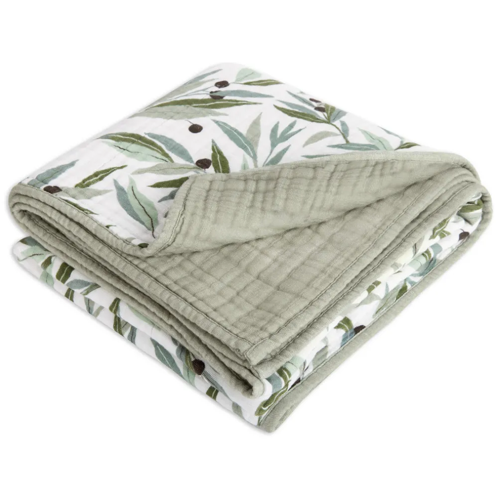 Quilt In 3-Layer GOTS Certified Organic Muslin Cotton