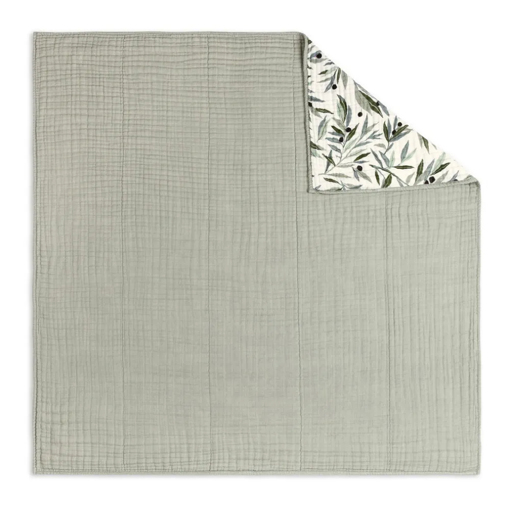Quilt In 3-Layer GOTS Certified Organic Muslin Cotton