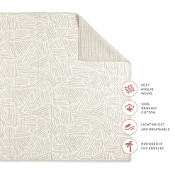 Quilt In 3-Layer GOTS Certified Organic Muslin Cotton