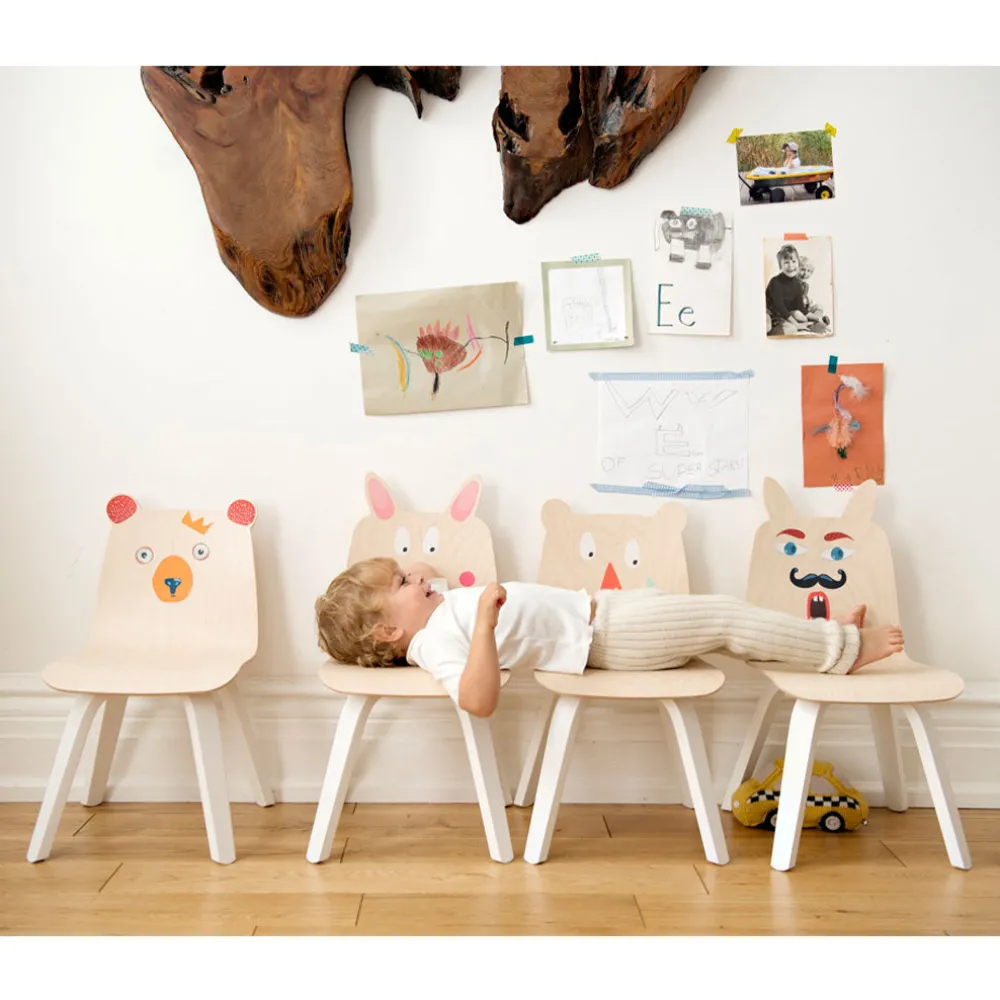 Rabbit Play Chairs + Table Set