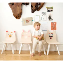 Rabbit Play Chairs + Table Set