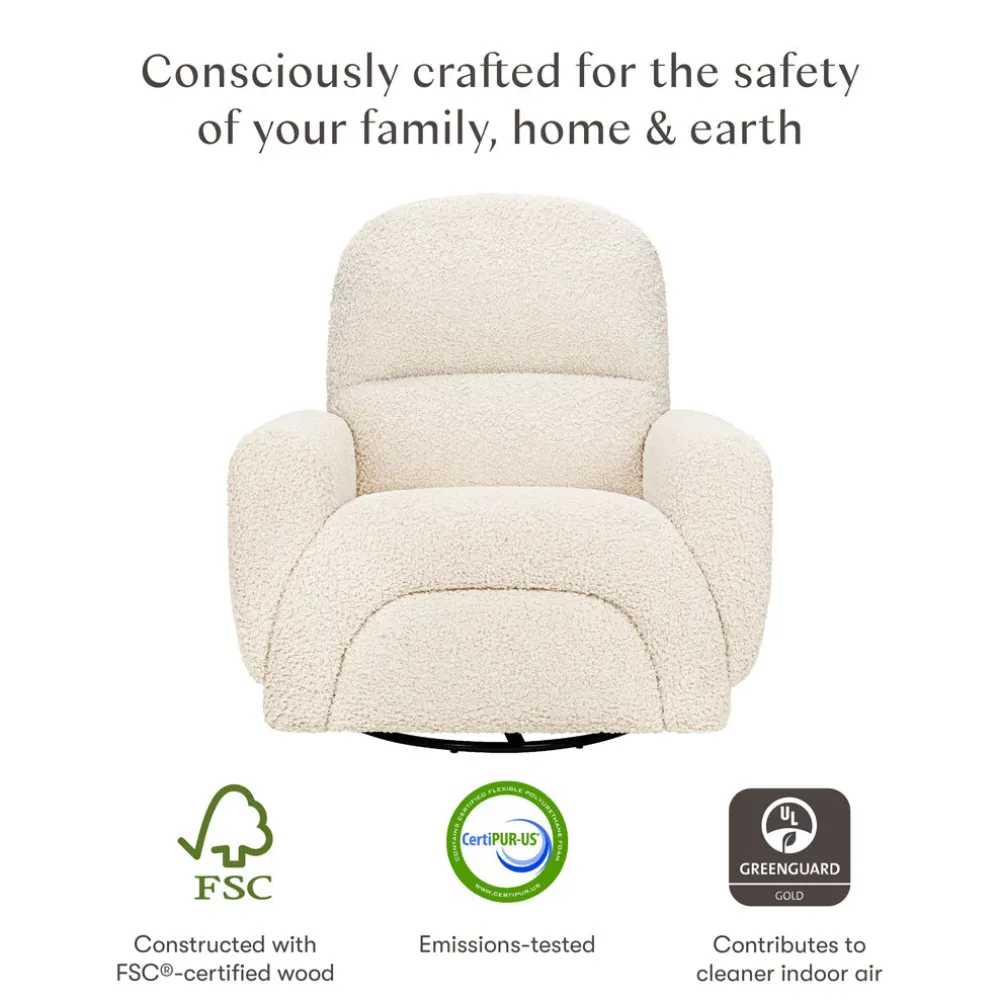 Rainbow Recliner and Swivel Glider