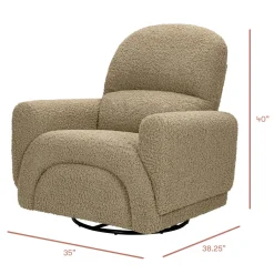 Rainbow Recliner and Swivel Glider