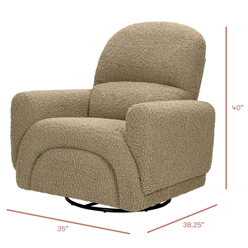 Rainbow Recliner and Swivel Glider