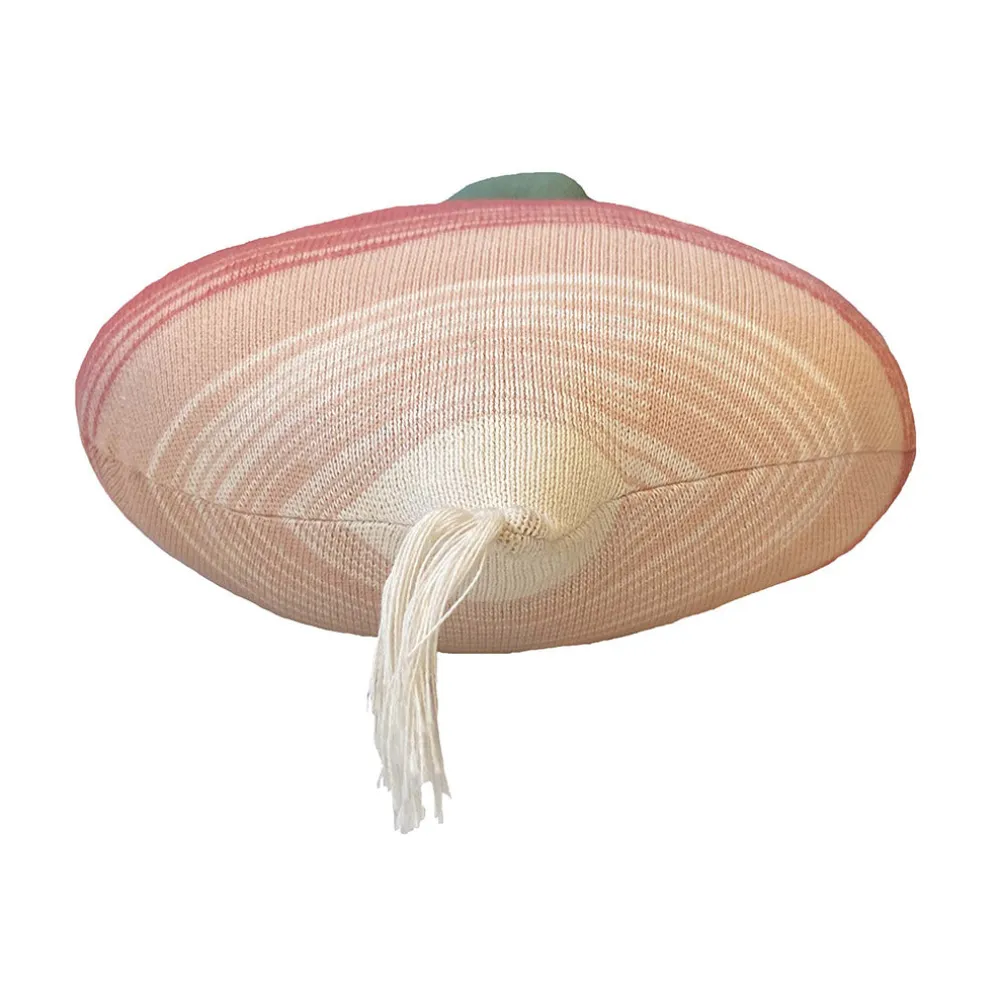 Ramona The Radish Knitted Cushion