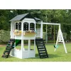 Reign Two Story Playhouse + Swing Attachment Bundle