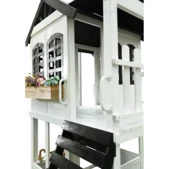 Reign Two Story Playhouse + Swing Attachment Bundle