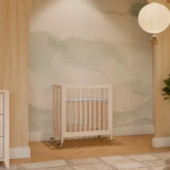 Rolli 9-in-1 Convertible All-Stages Crib with Bassinet & Toddler Bed Conversion Kits