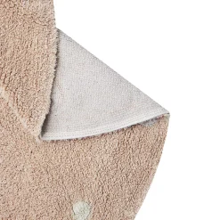 Round Dot Washable Rug
