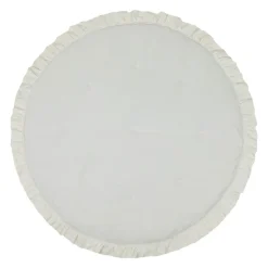 Round Mat with Frill