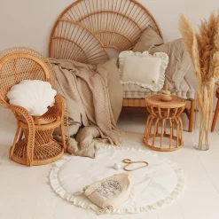 Round Mat with Frill