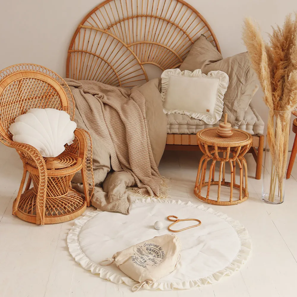 Round Mat with Frill