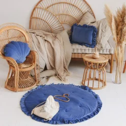 Round Mat with Frill