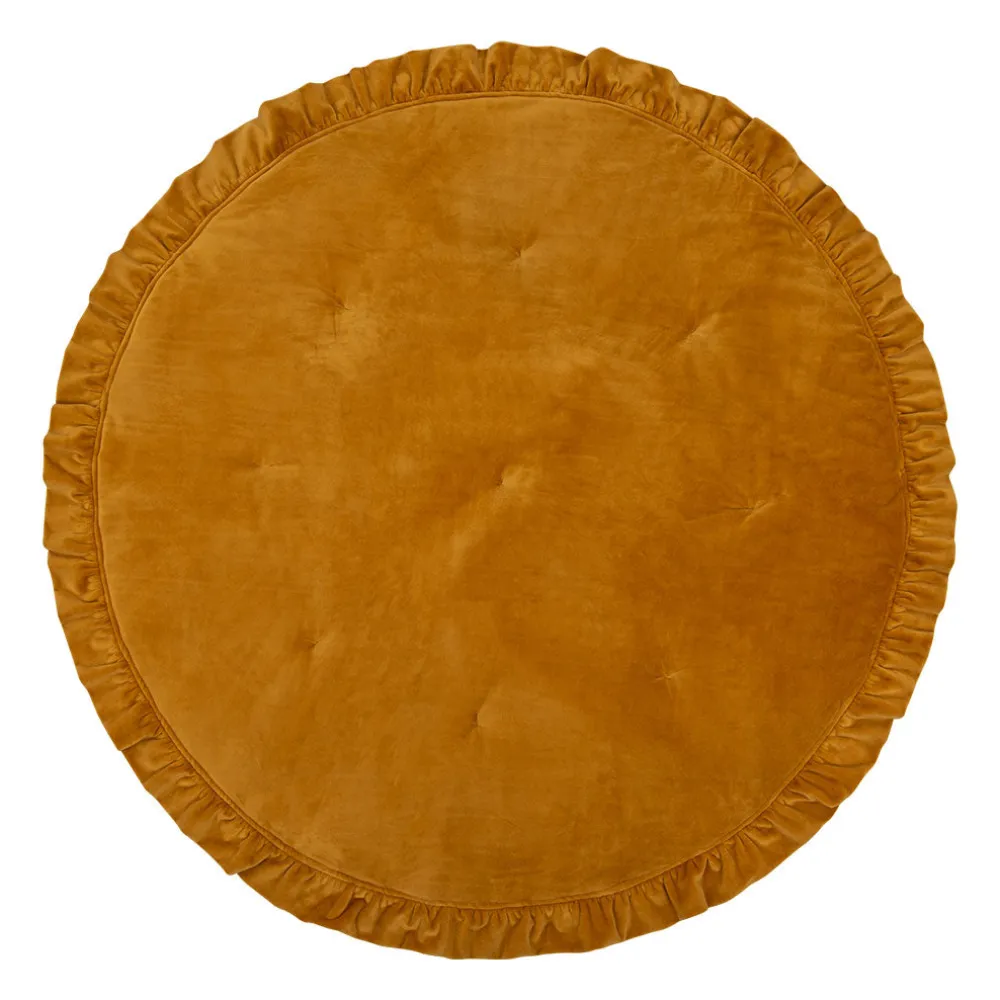 Round Mat with Frill