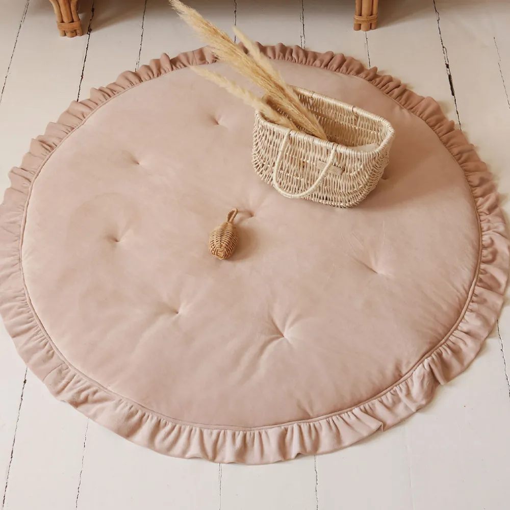 Round Mat with Frill