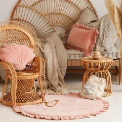 Round Mat with Frill