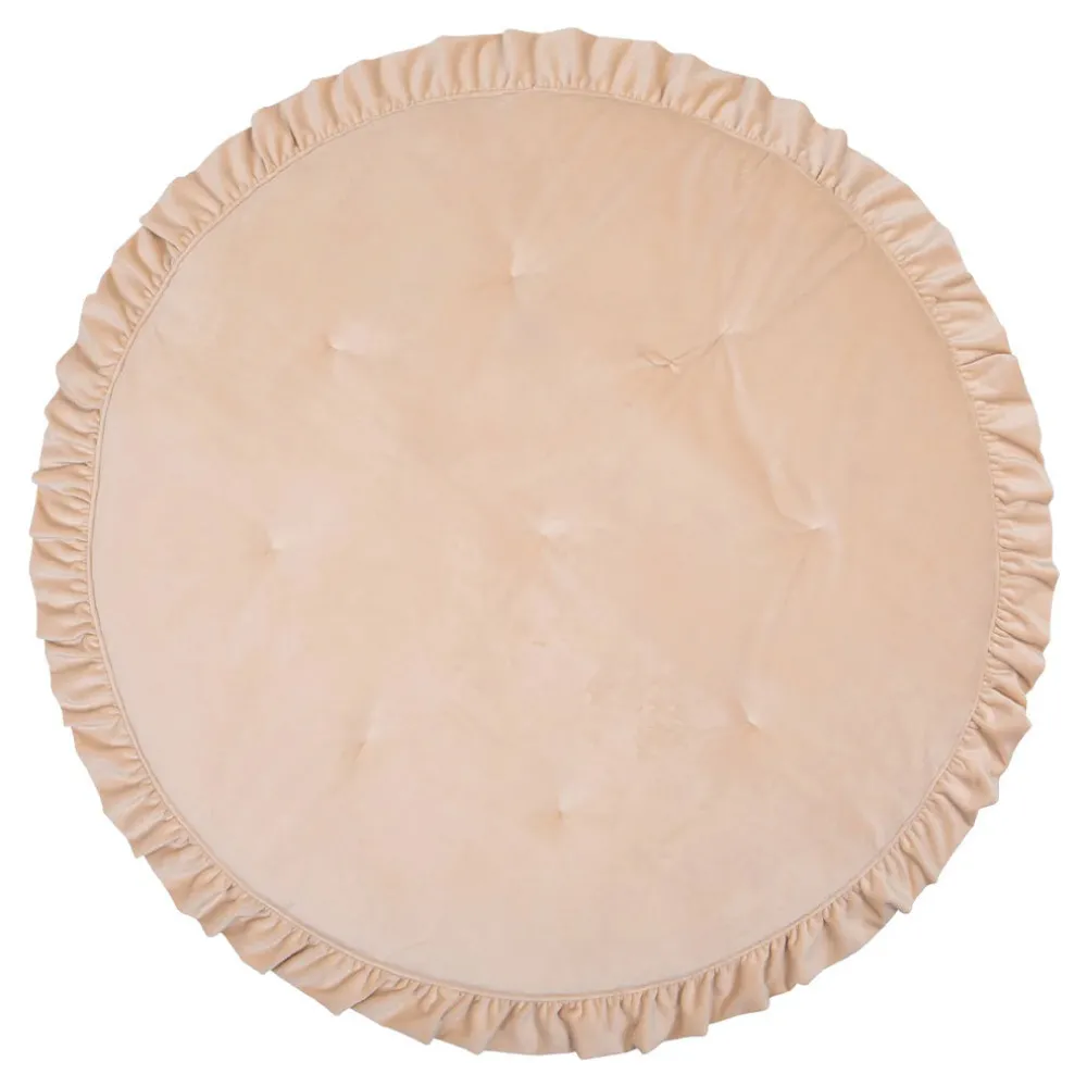 Round Mat with Frill
