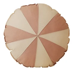 Round Patchwork Pillow
