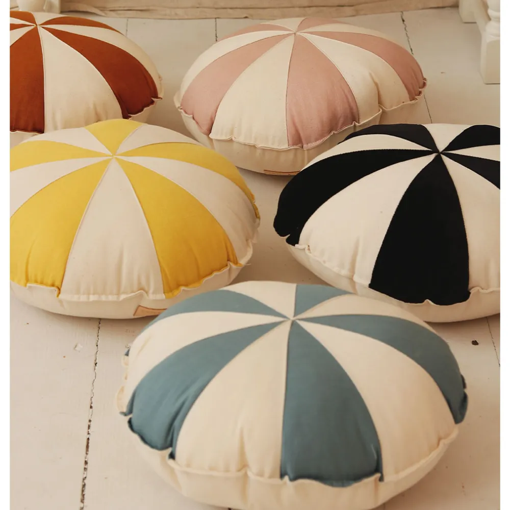 Round Patchwork Pillow
