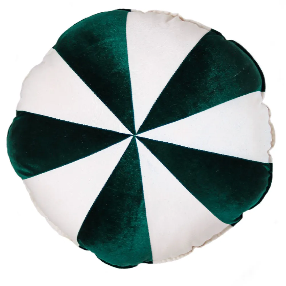 Round Patchwork Pillow